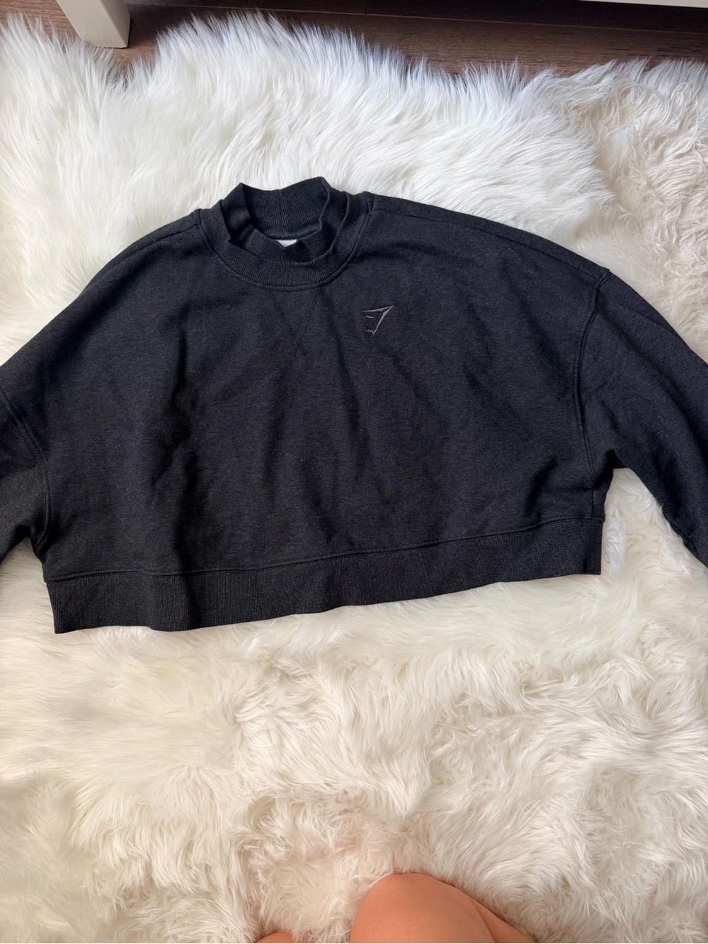 Gymshark Charcoal Gray Pullover Sweatshirt